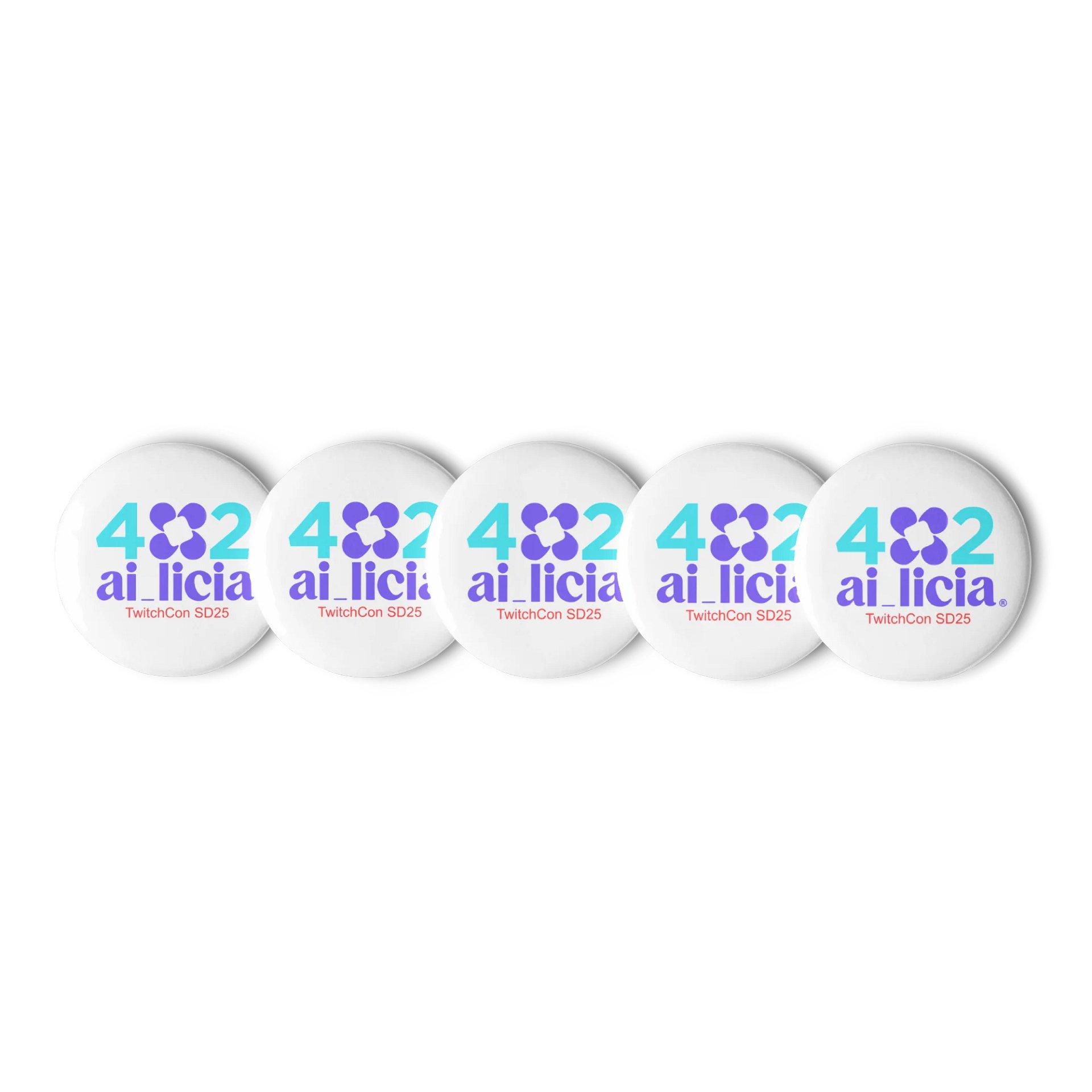 Pin 402 x ai_licia - TwitchCon SD 2025 Edition product image (1)