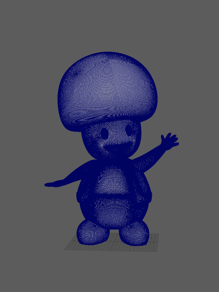 [3d print file] Toad (Mario) product image (3)