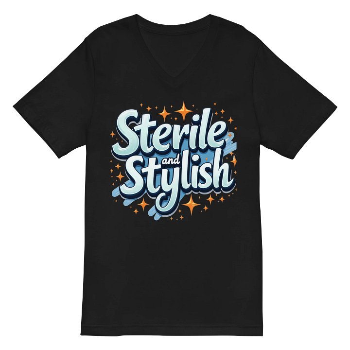 Sparkling Clean V-Neck Tee product image (3)