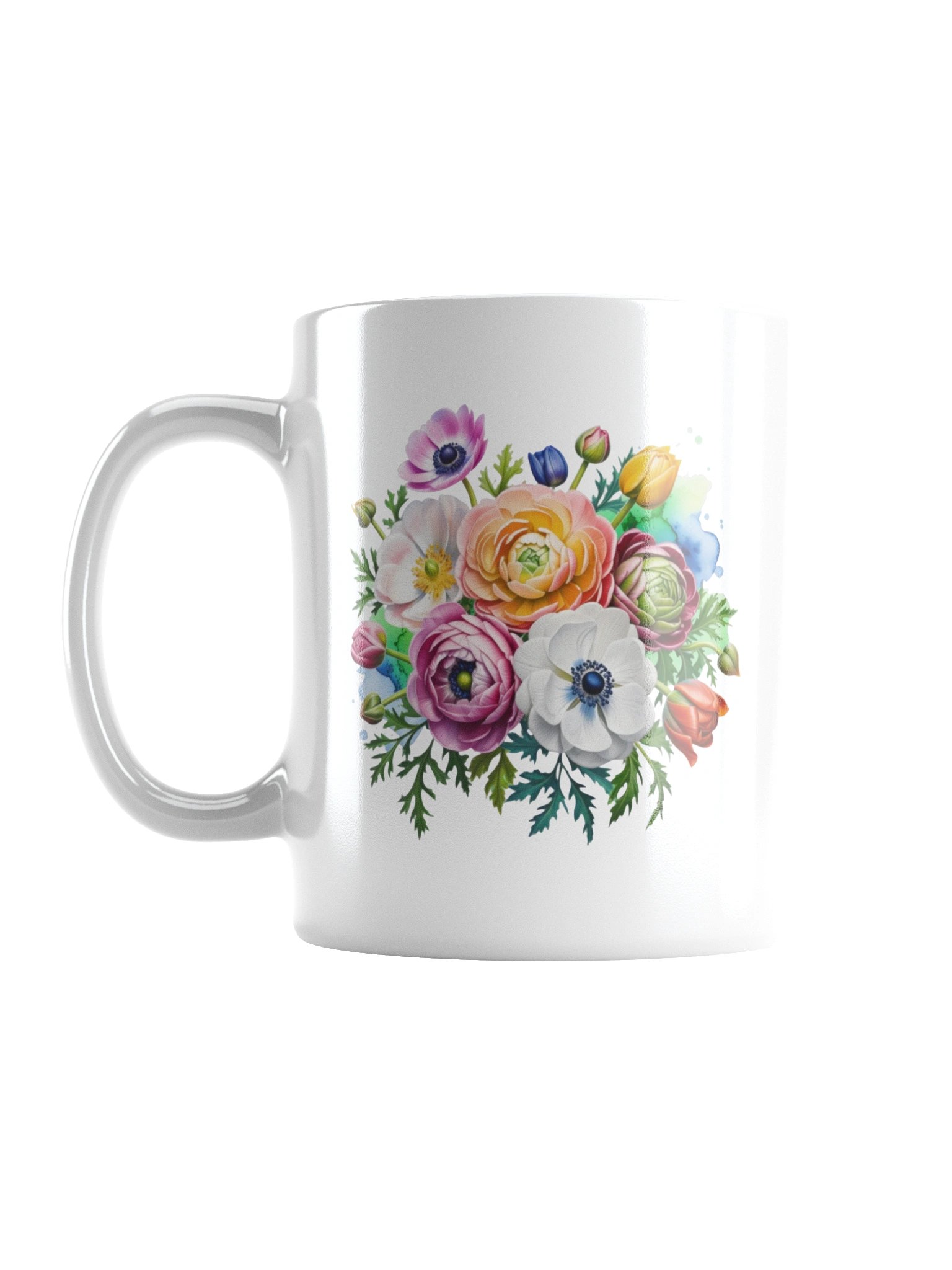 Botanical Bloom Symphony Coffee Mug product image (1)