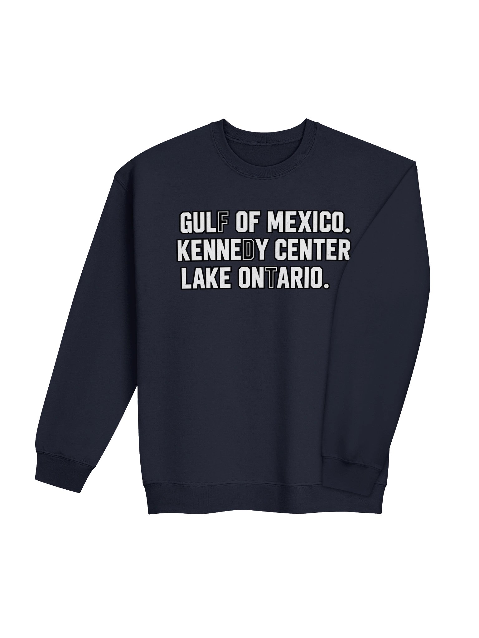 Gulf of Mexico ,Kennedy Center, Lake Ontario Graphic T-Shirt. product image (4)