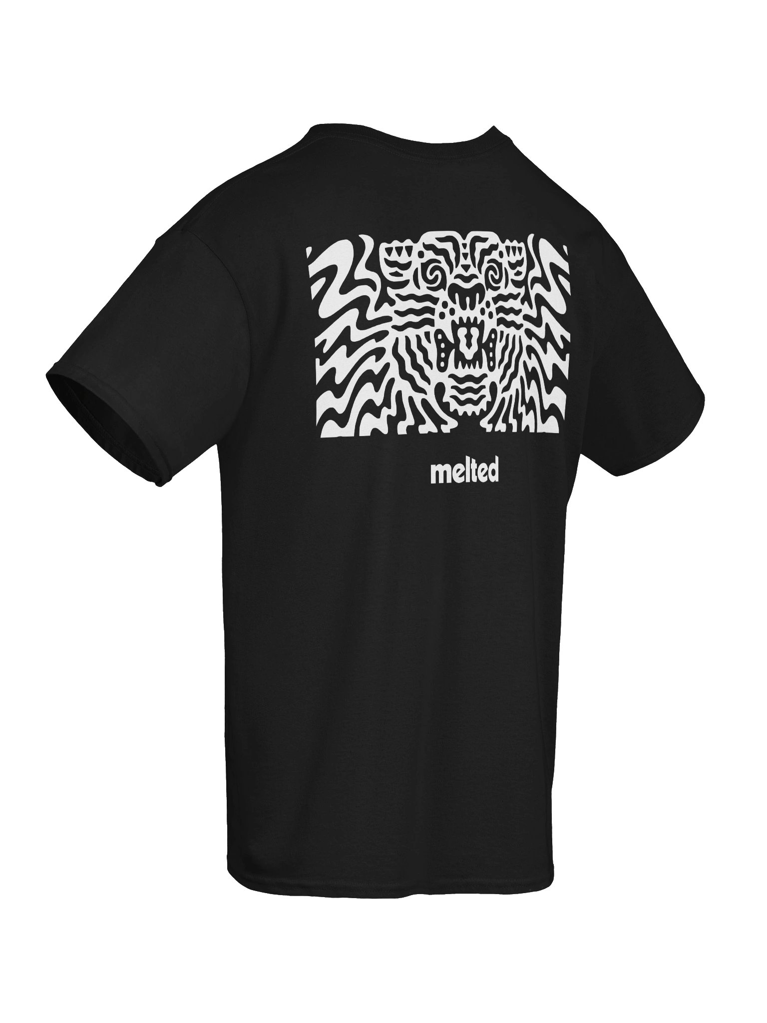 MELTED CLASSIC T-SHIRT - BLACK product image (8)