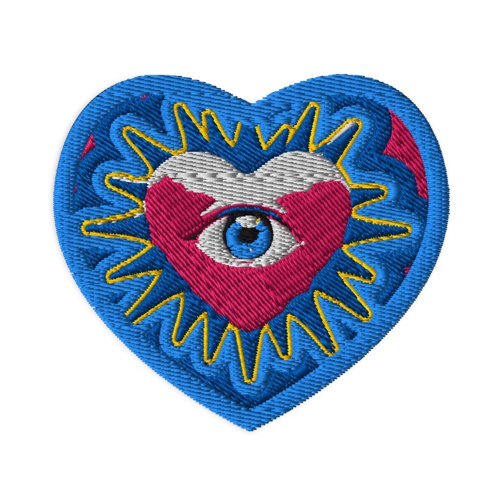Eye Love You Today Patch Blue product image (1)