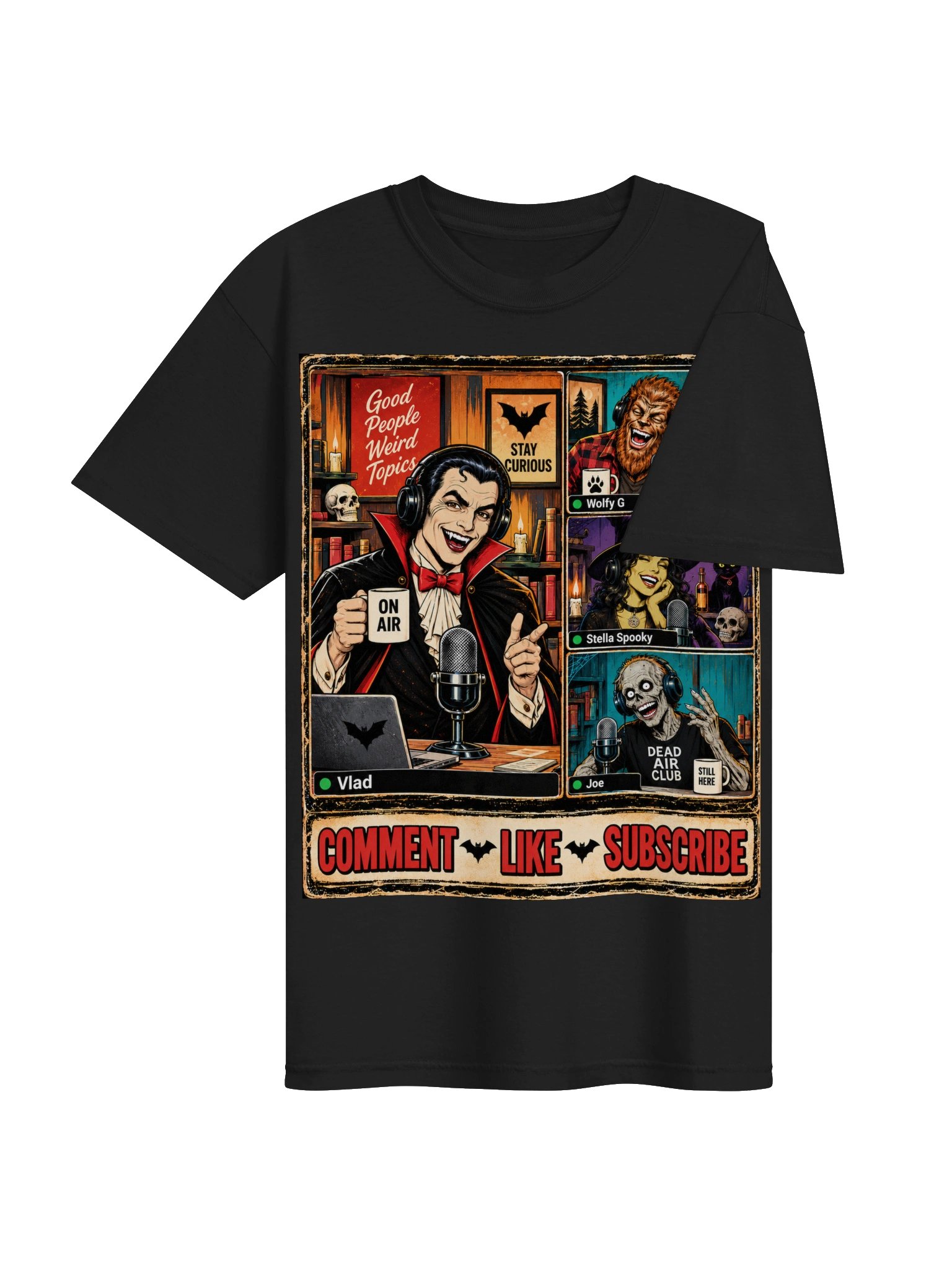 Good People, Weird Topics Tee product image (4)
