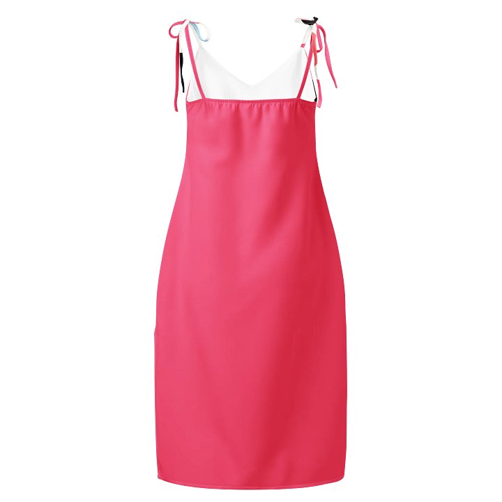Multi-Colored Polka Dot Chiffon Slip Dress product image (2)