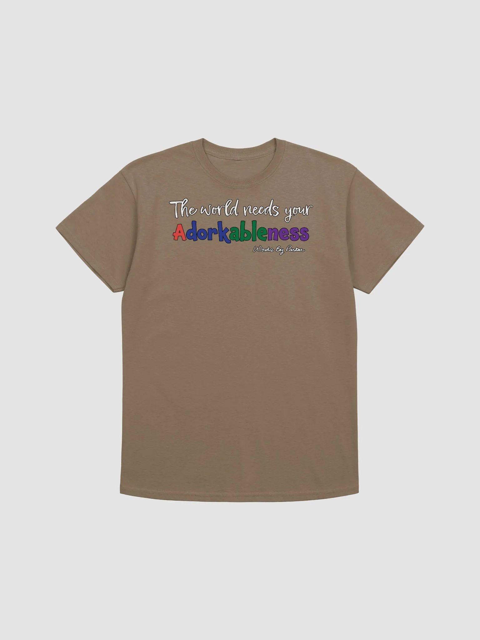 Adorkableness T-shirt (heavyweight) product image (1)