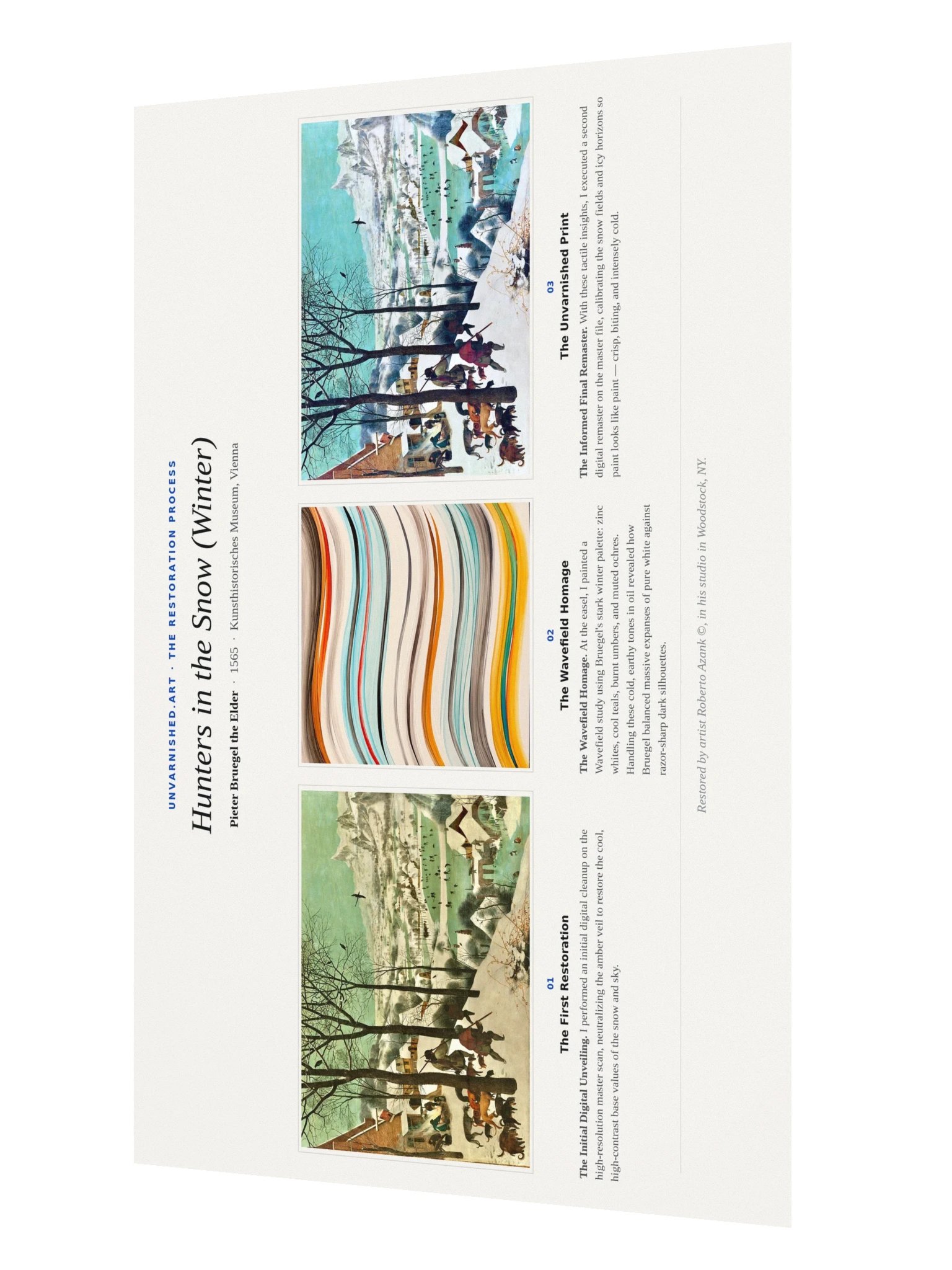 Hunters in the Snow (Winter) — Process Poster product image (2)