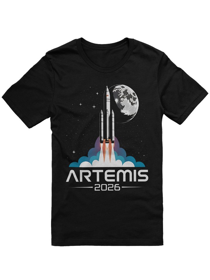 Artemis II Launch to The Moon Space Mission 2026 Supersoft T-shirt product image (1)