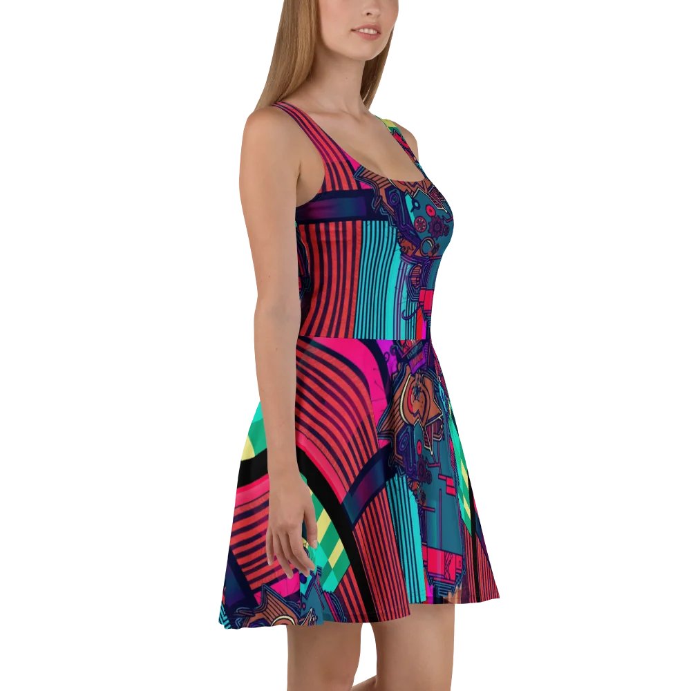 Mechanical Heartbeat Skater Dress product image (3)