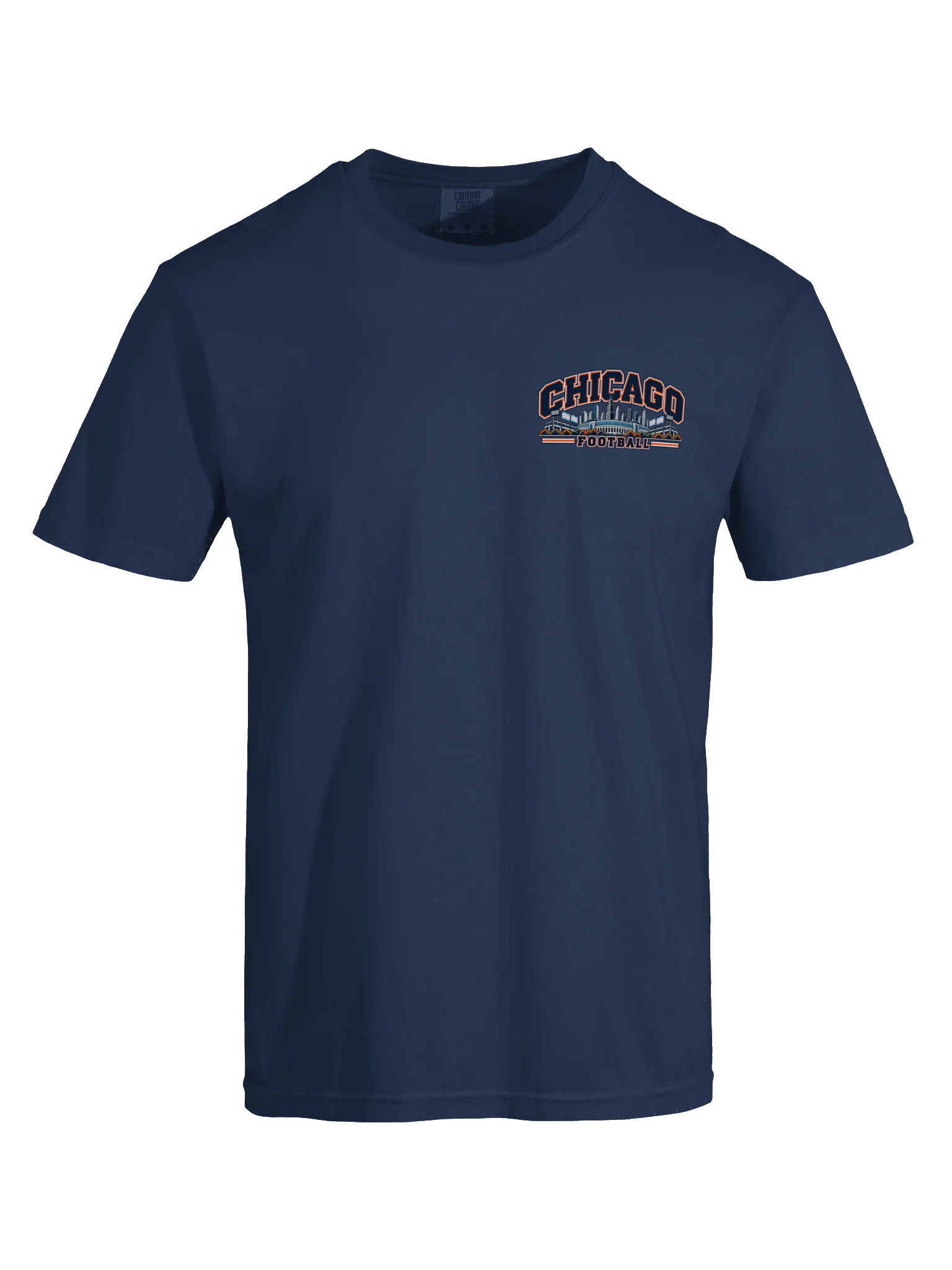 Chicago Football 2026 Animated Player Back Print T-Shirt product image (9)
