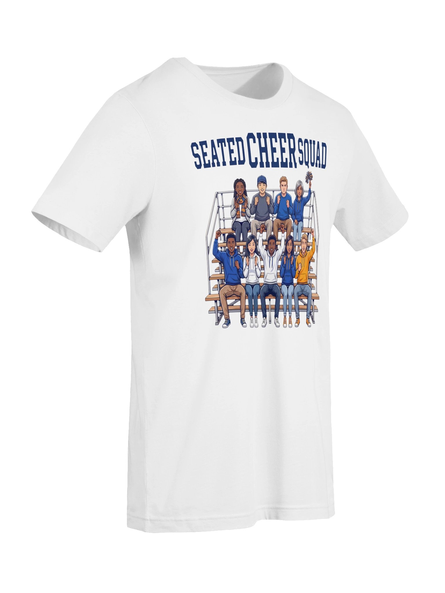 seated Cheer Squad - Young Adults Statement Tee product image (39)