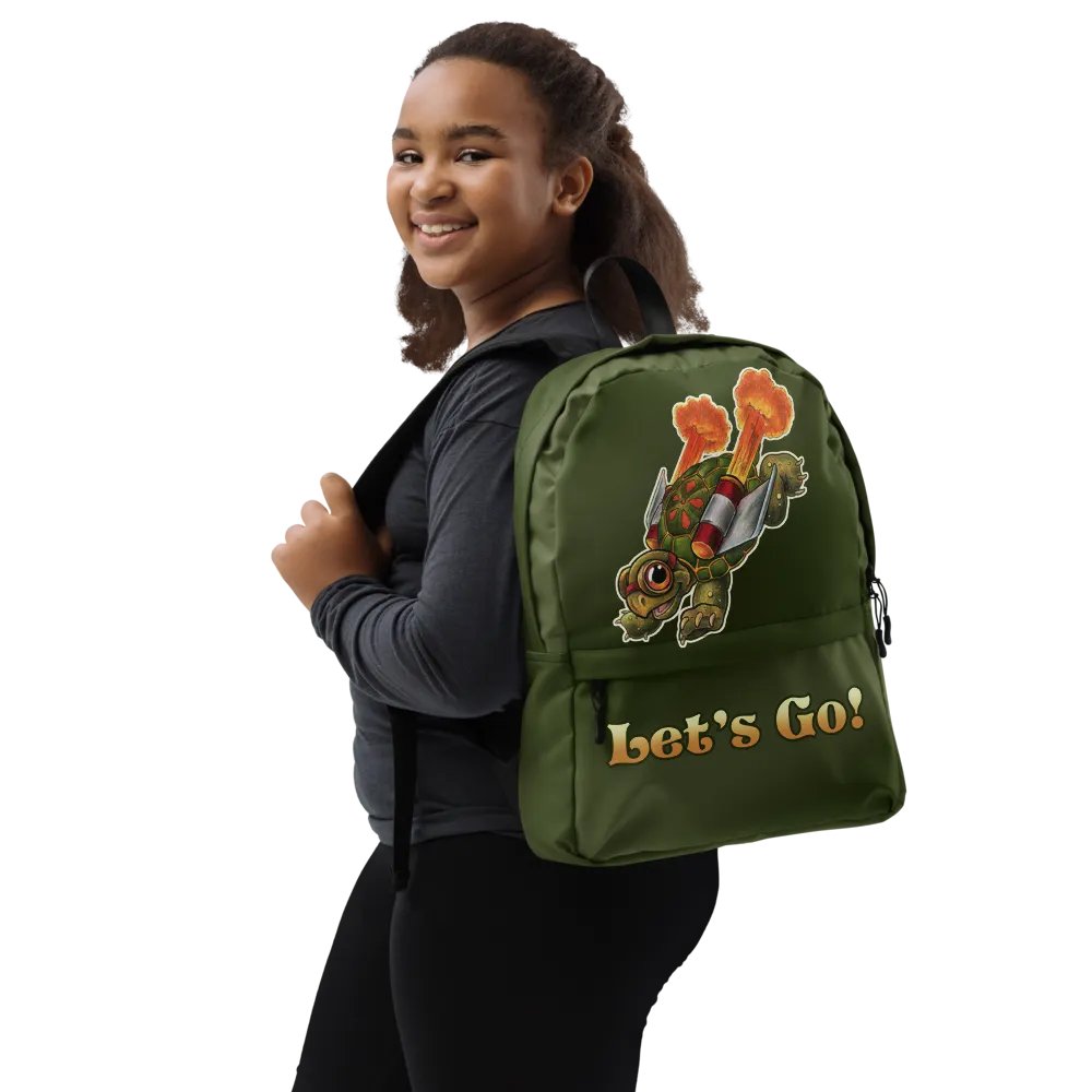 Jetpack Tortoise - SFA All-Over Backpack product image (12)