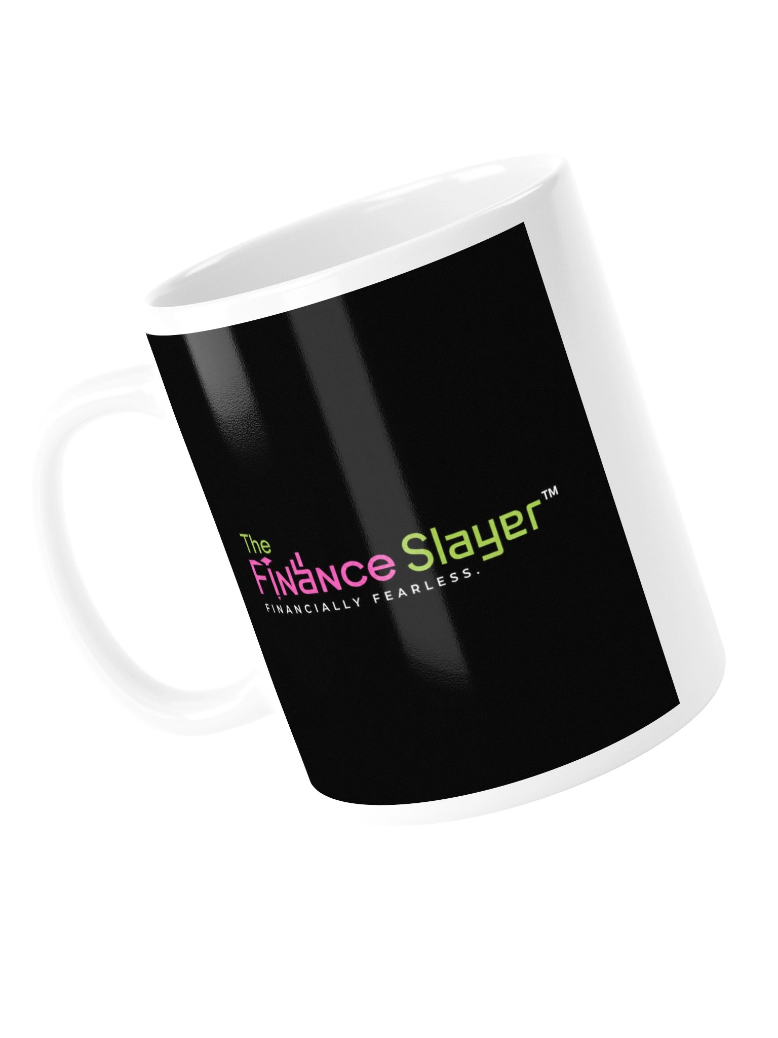The Finance Slayer™ White Glossy Mug | Financially Fearless Coffee Mug | Premium Ceramic Cup product image (5)
