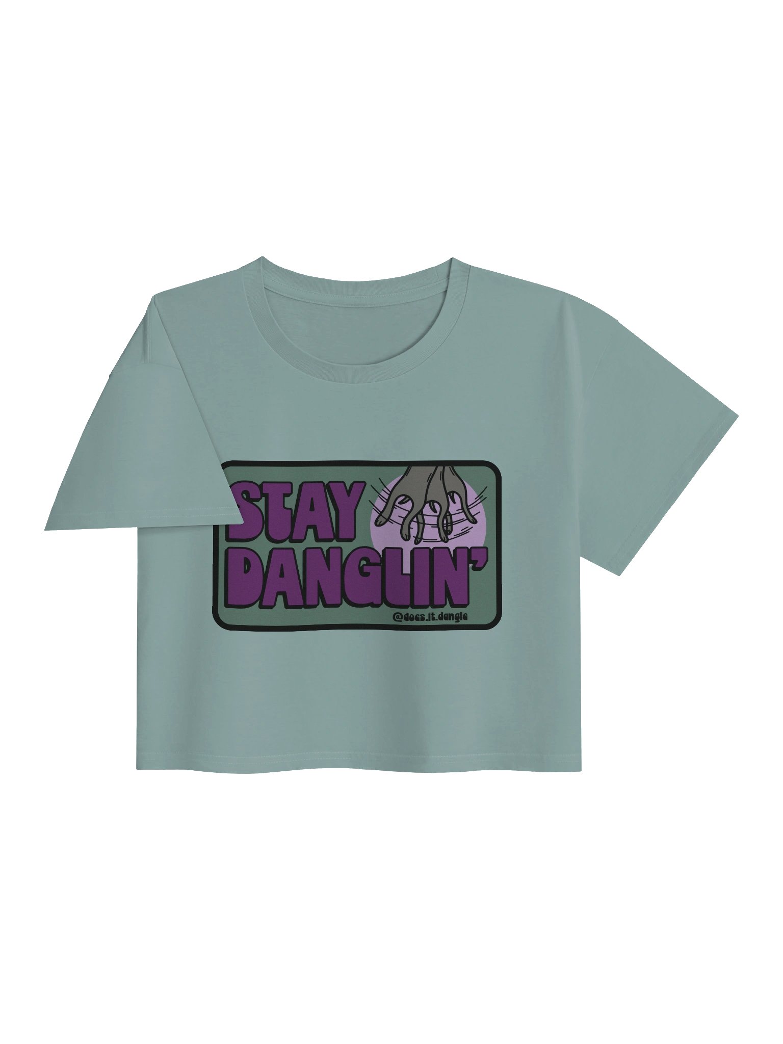 Spooky print crop top product image (23)