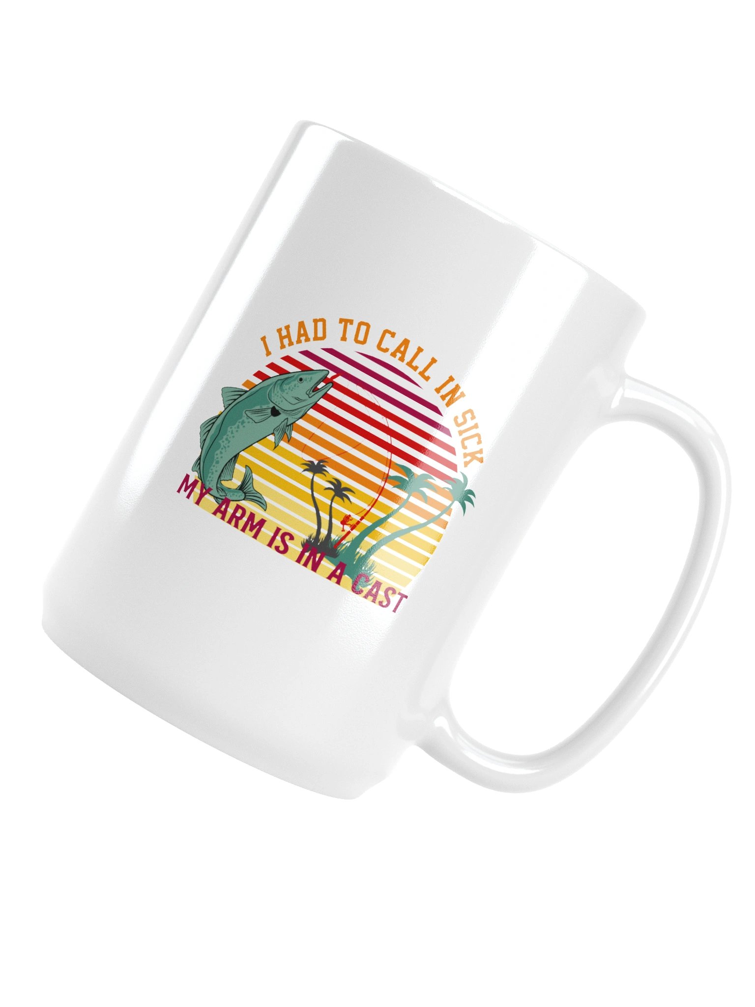 Fish Casting Humor Mug product image (5)