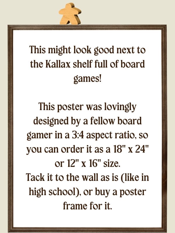 Board Room Movie Poster for Board Gamers - 18