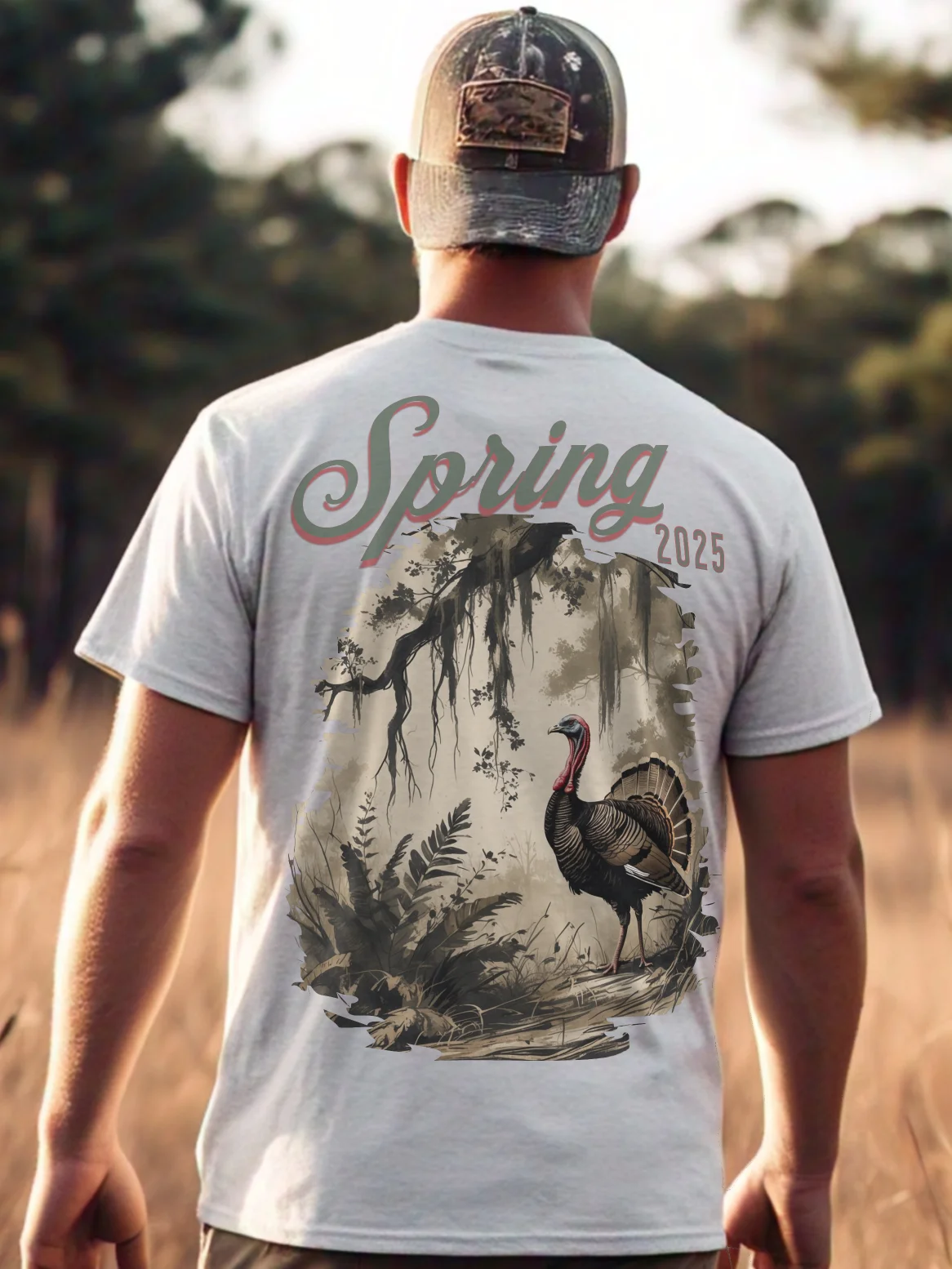 Spring Turkey Season 2025 Pocket Tee Comfort Colors product image (5)