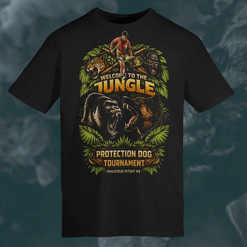 Reminder! Shirt orders for the Malicious Intent K9 
