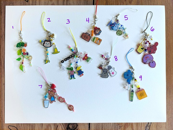 Nostalgia Collection: Keychains! product image (1)