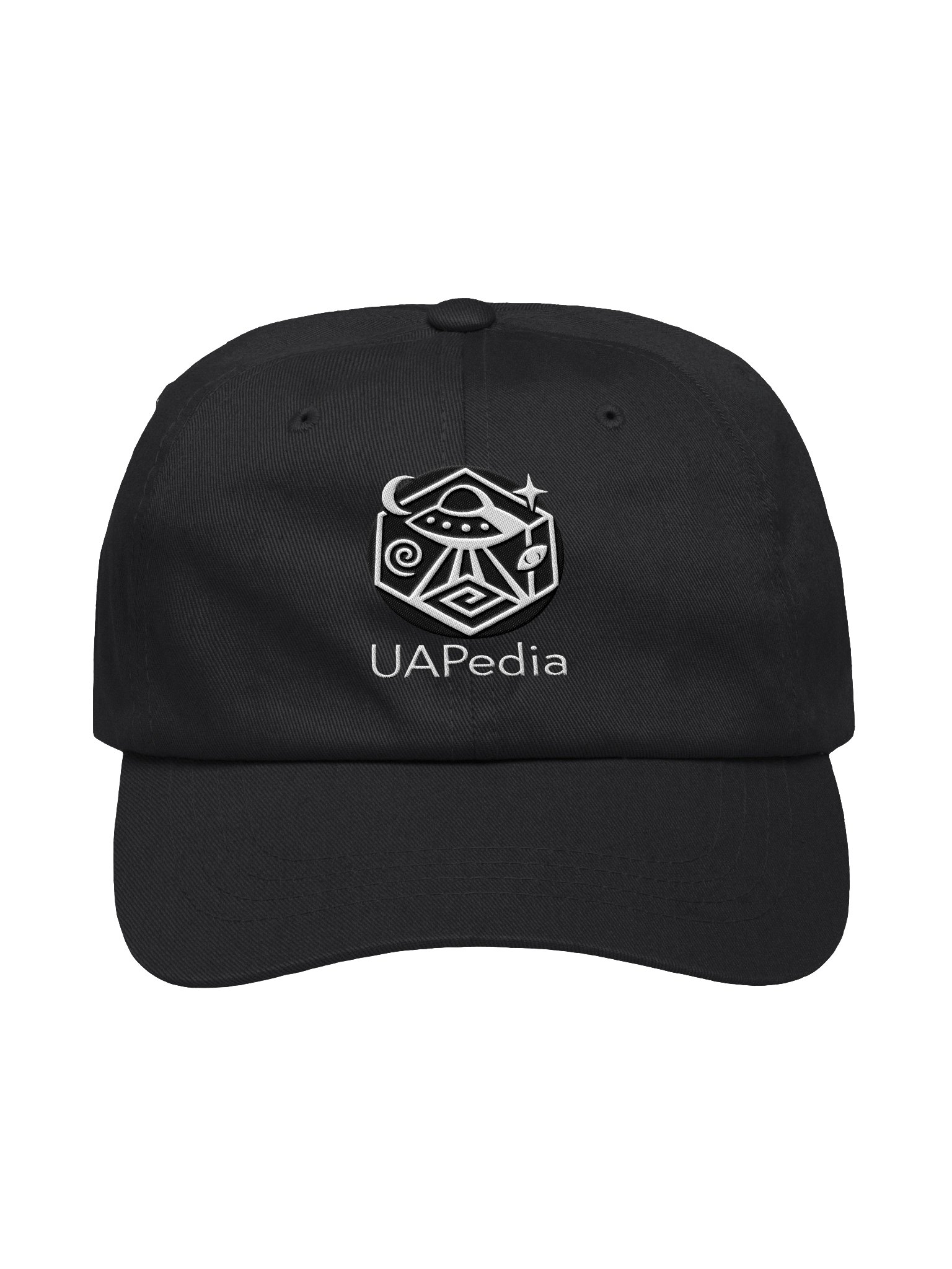 UAPedia UFO Emblem Embroidered Dad Hat product image (1)