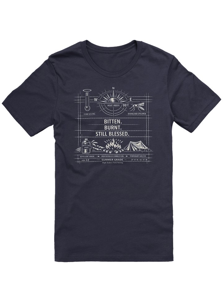 Florida Camping and Outdoor Shirt Bitten Burnt Blueprint product image (1)
