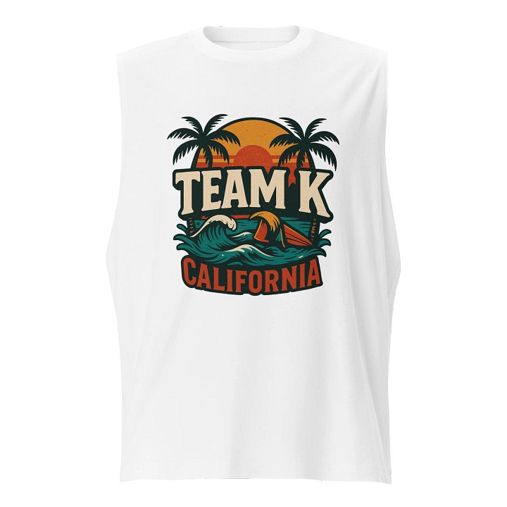 TEAM K CALIFORNIA Muscle Shirt product image (1)
