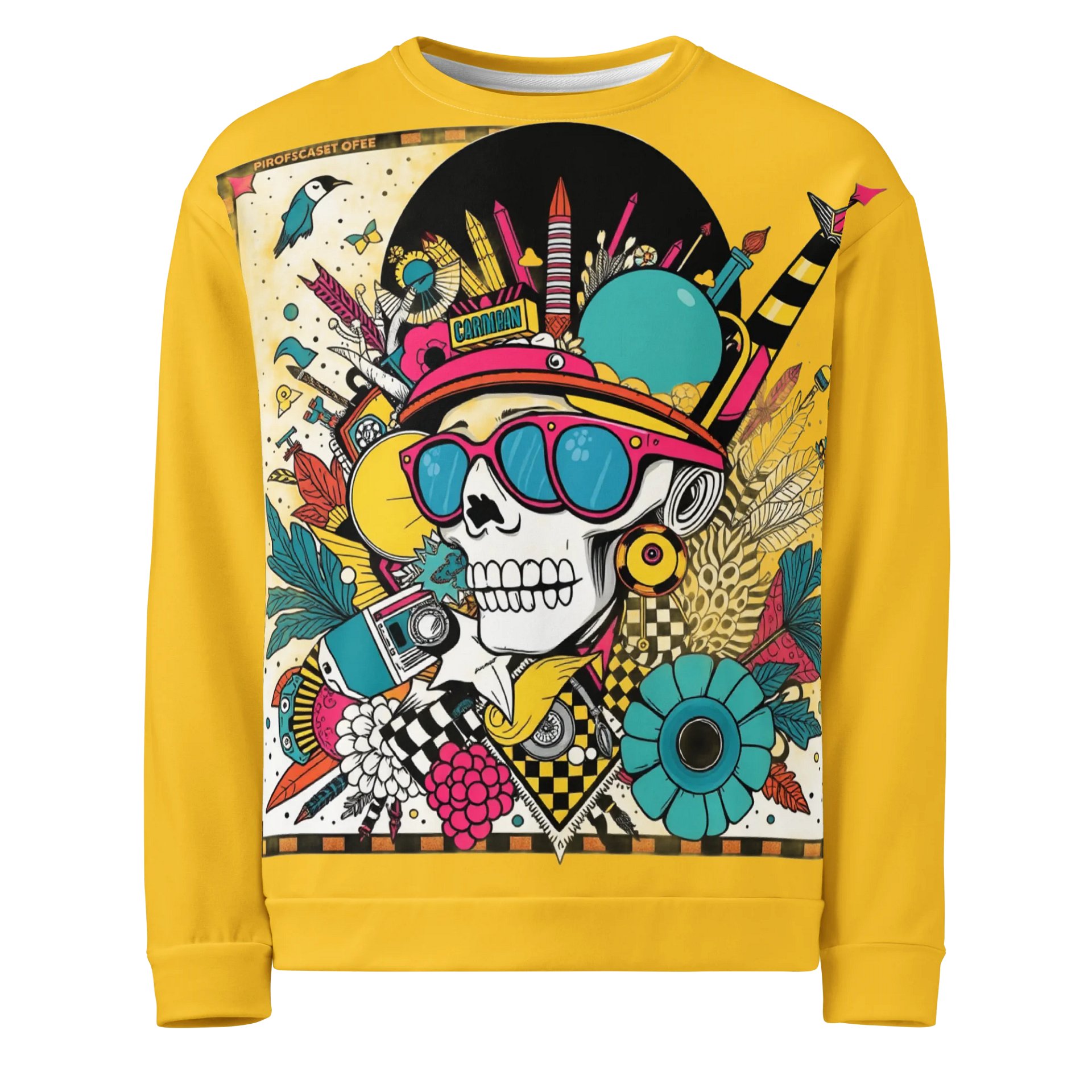 Eclectic Skull Soundwave Sweatshirt product image (1)