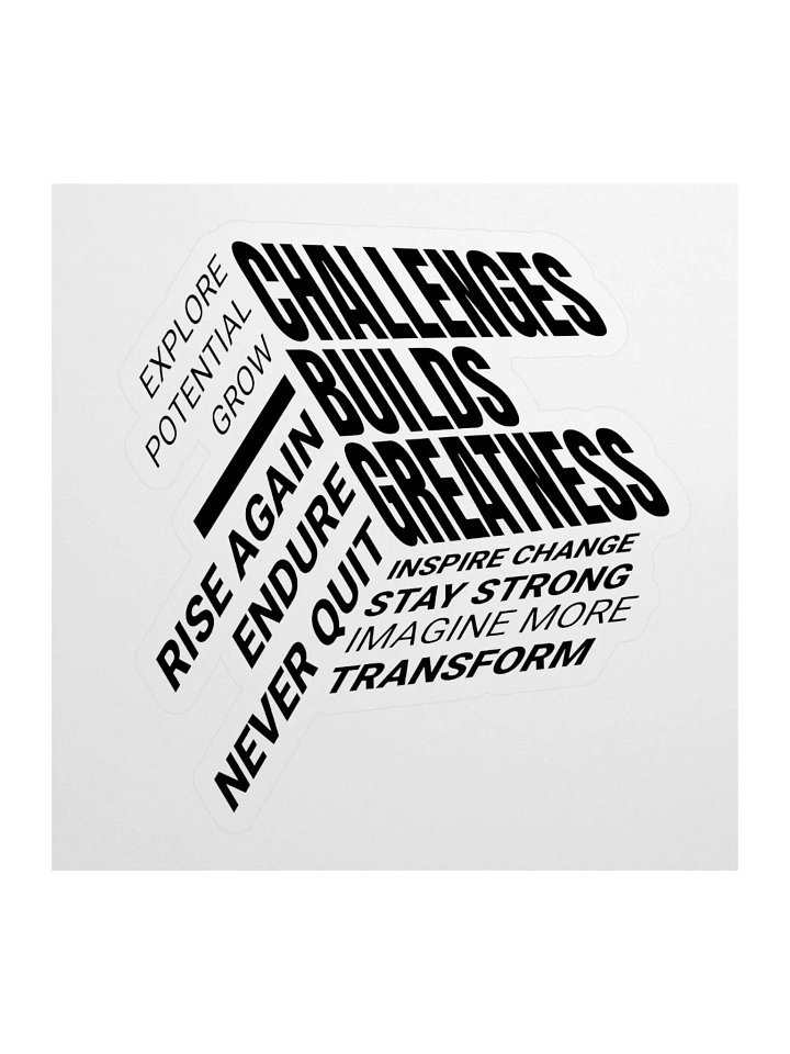Set Your Imagination Free! - Custom Cut Vinyl Sticker product image (1)