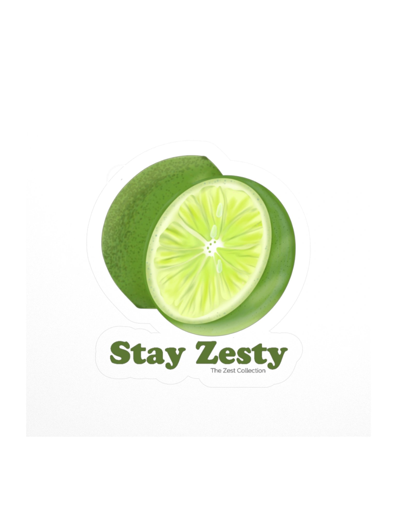 Stay Zesty – Kiss Cut Stickers product image (1)