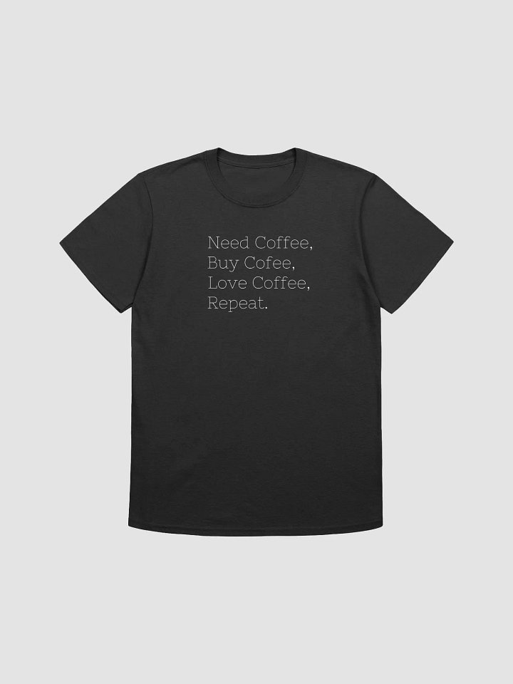 Steps Of Coffee T-Shirt (100% cotton) product image (1)