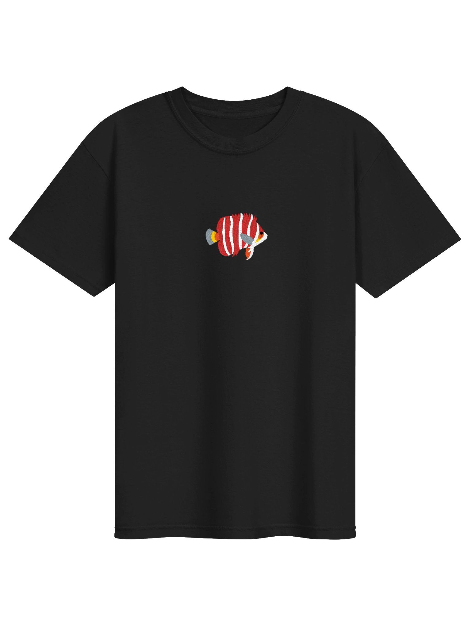 Peppermint Angelfish Premium T-Shirt (Embroidered) for Reef and Marine Aquarium Lovers product image (5)