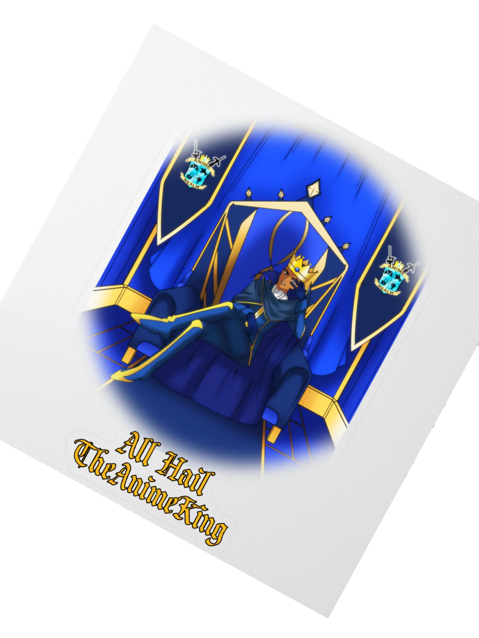 All Hail TheAnimeKing Sticker product image (1)