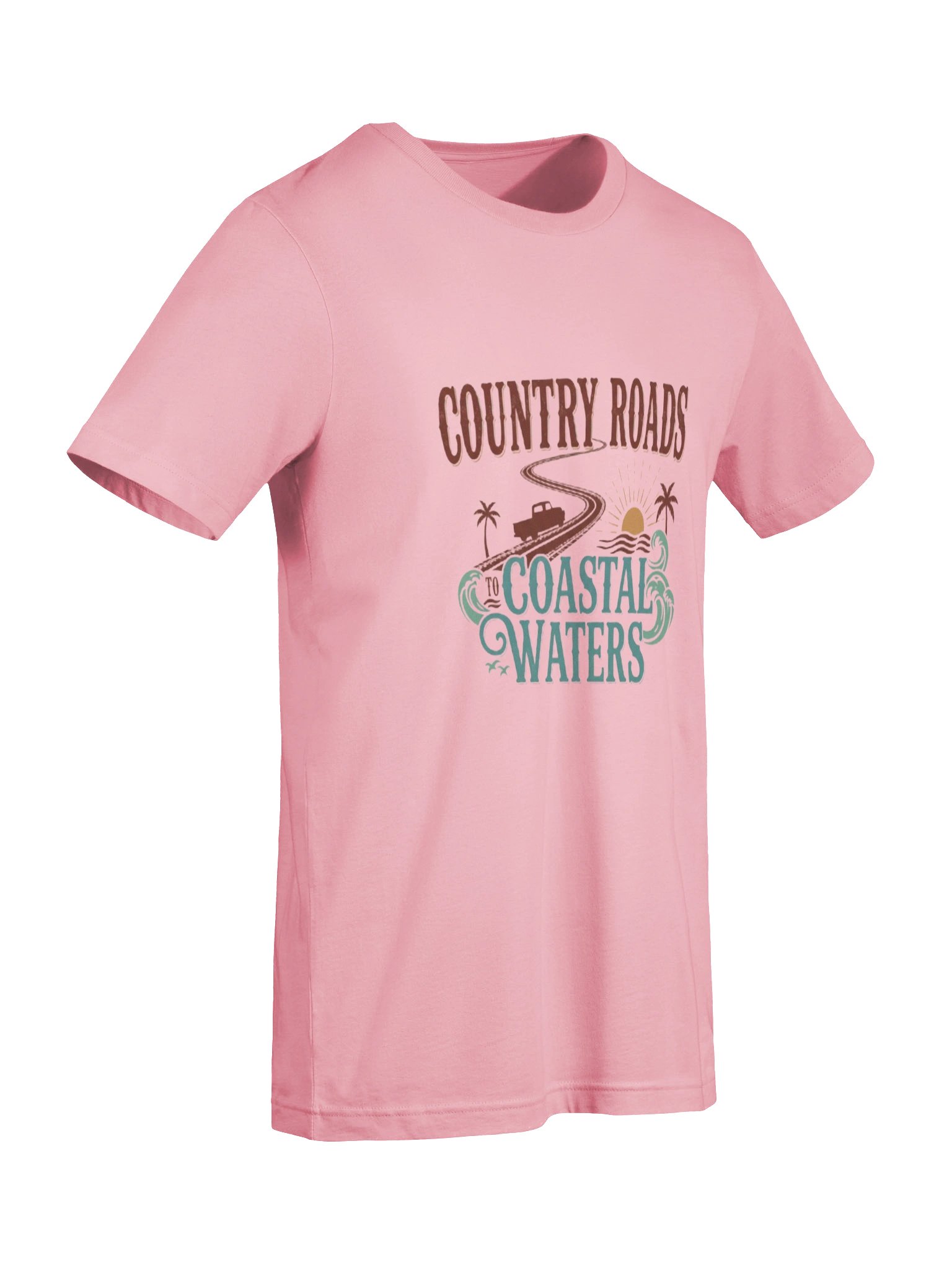 Country Roads To Coastal Waters Unisex T-Shirt product image (75)
