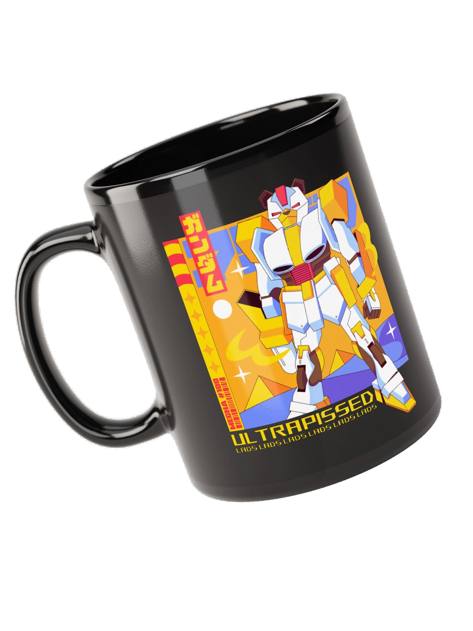 Mecha Bear Mug - Black product image (5)