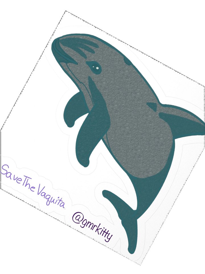 Save The Vaquita Sticker product image (2)