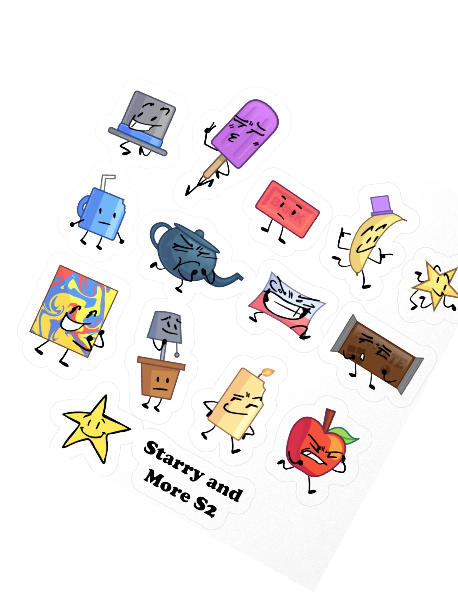 Starry and More S2 Cast Stickers product image (4)