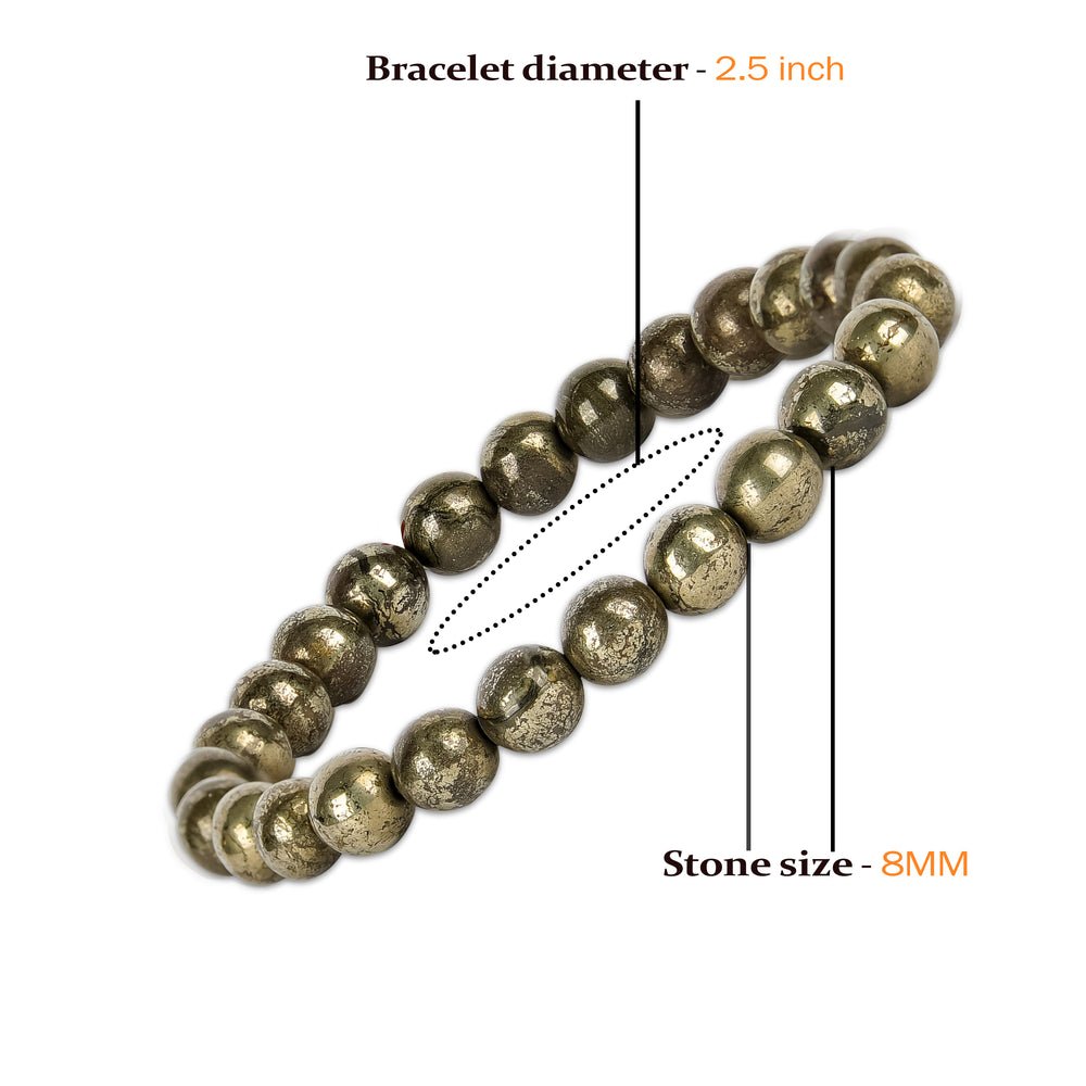 PYRITE BRACELET ( Encouraging wealth, prosperity, and success). product image (3)