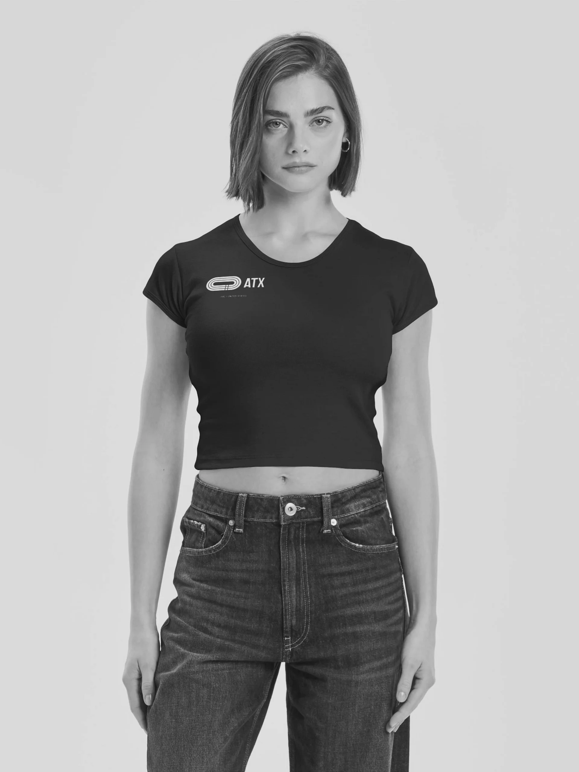 Founders Running Club - Austin - Women’s Ribbed Cotton Tee Crop Top product image (1)