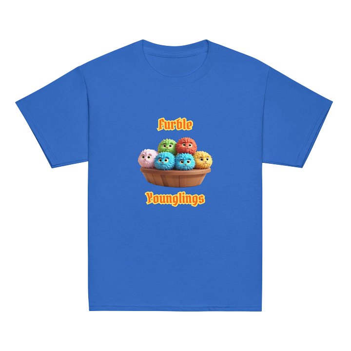 Furble Younglings Kids' Colorful Tee product image (52)