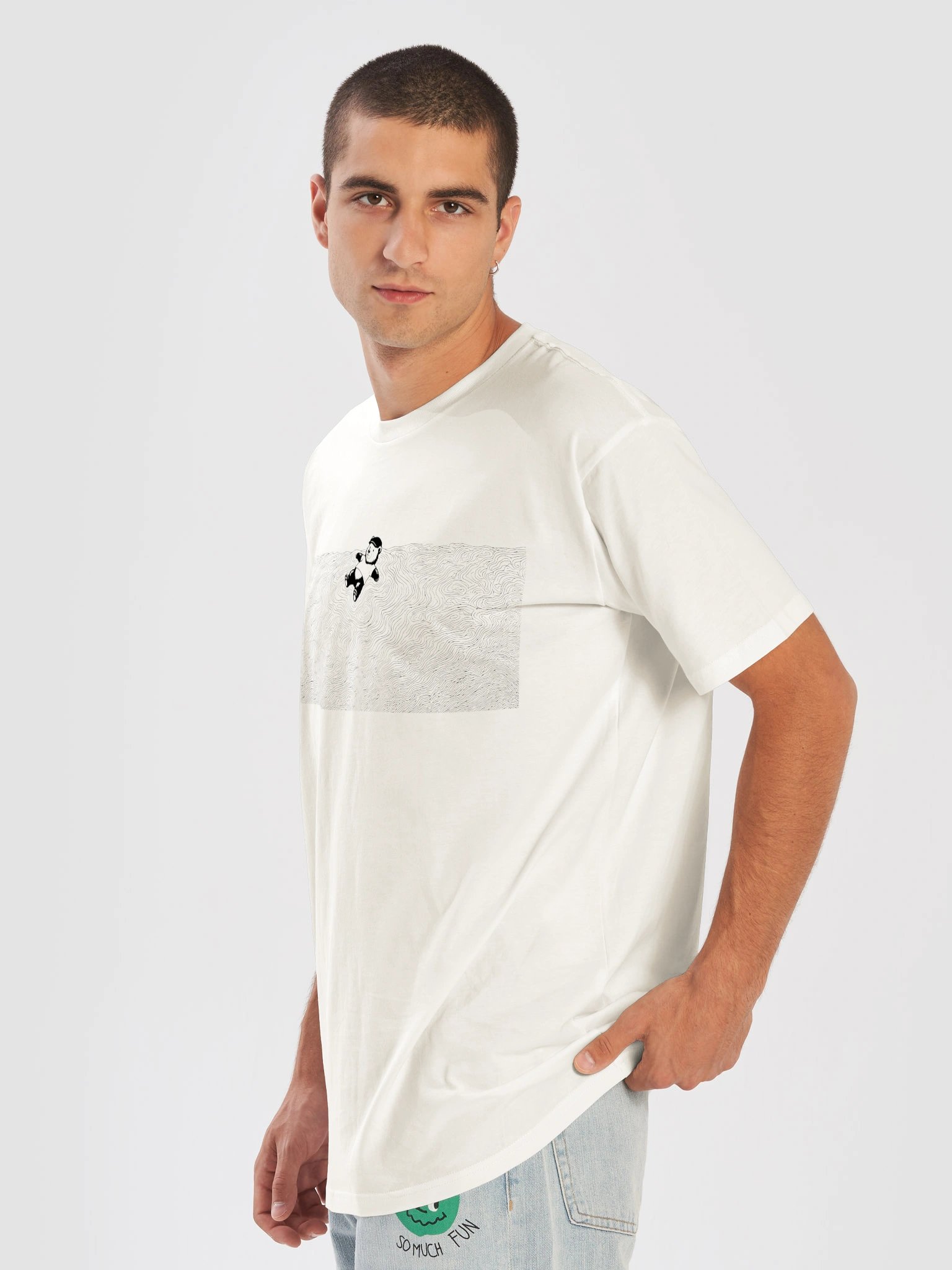 Floaty Bear Premium Tee product image (26)