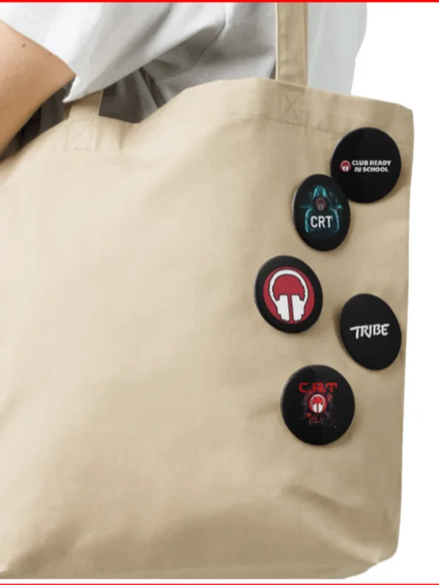 Club Ready DJ School Icon Pin Set product image (14)