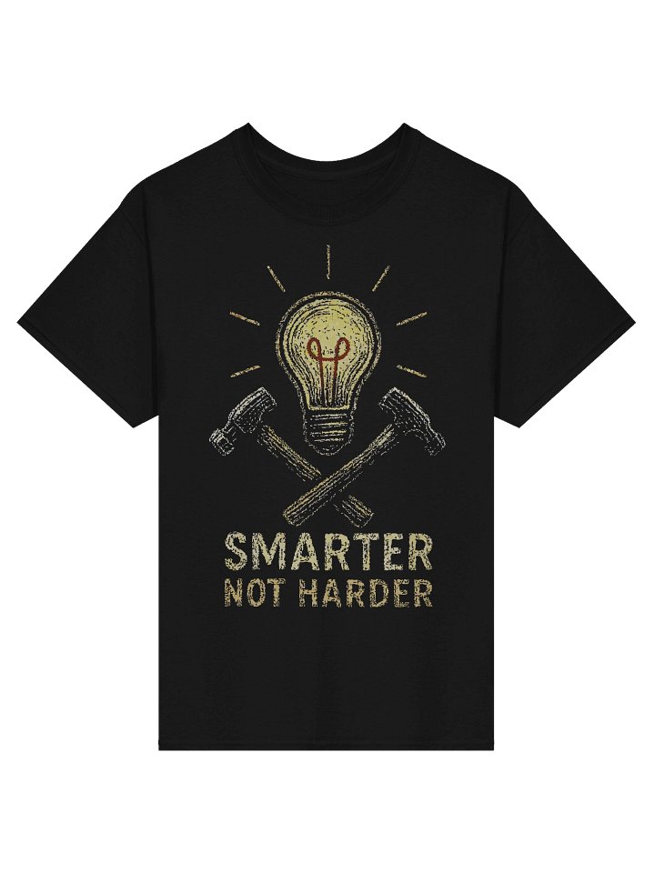 “Smarter Not Harder”- Premium Motivational Tee product image (1)