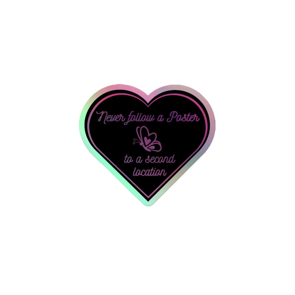 Second Poster Holo Sticker product image (1)