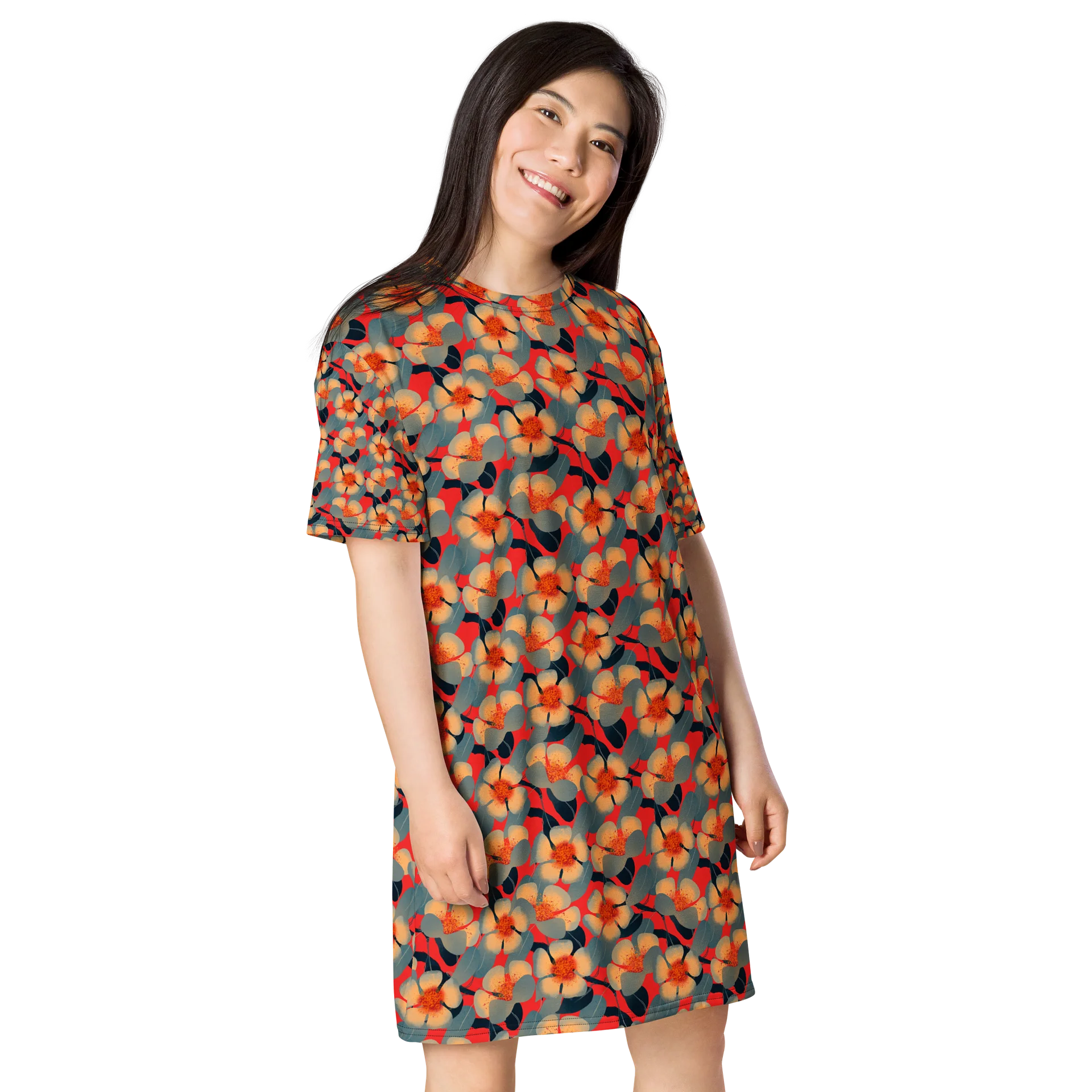 Blossom Comfort Oversized Nightshirt Dress product image (4)