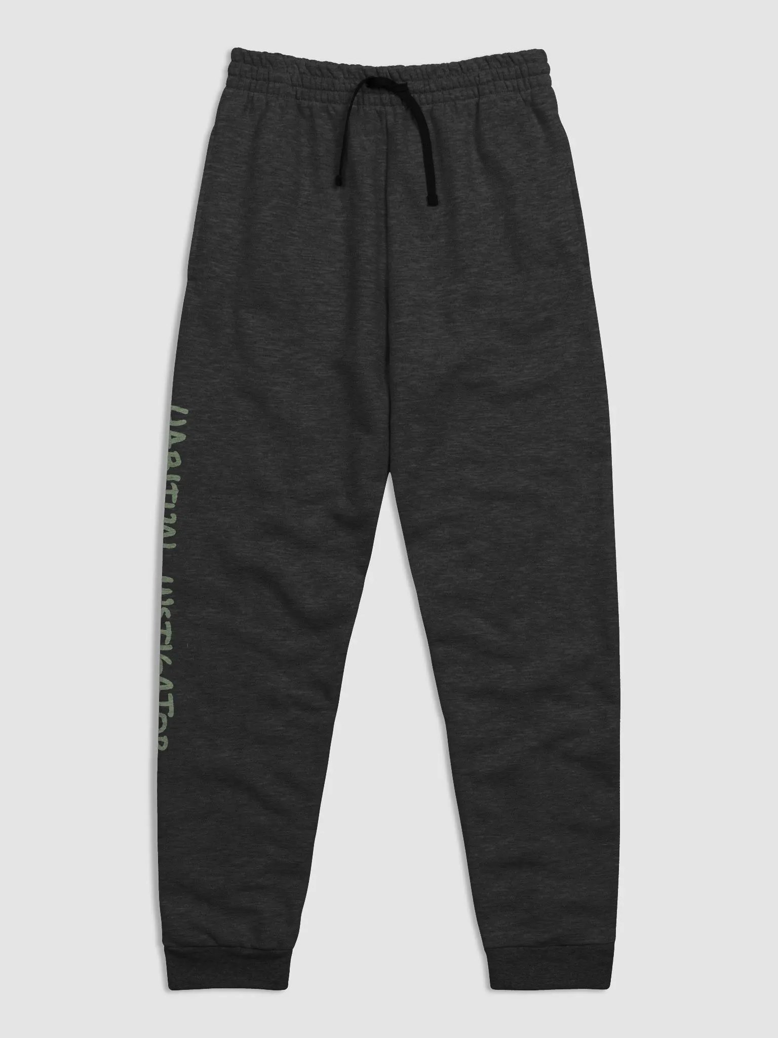 HABITUAL INSTIGATOR (sage long-line design) printed joggers product image (1)