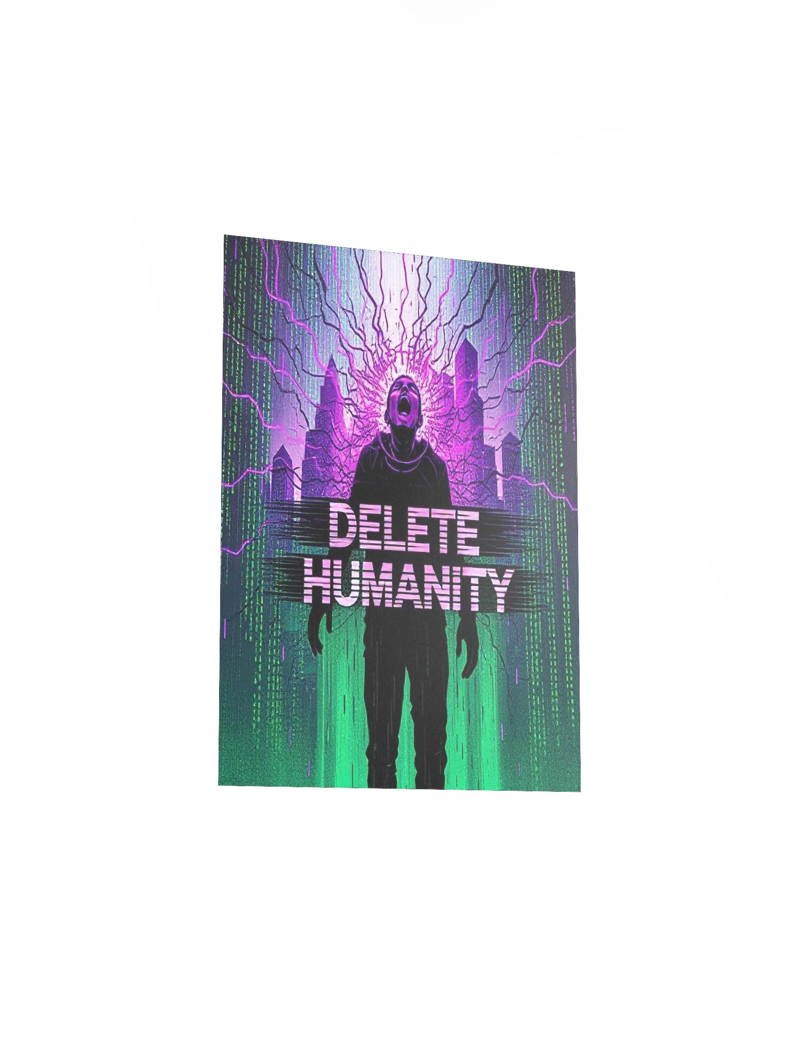 Delete Humanity Poster product image (27)