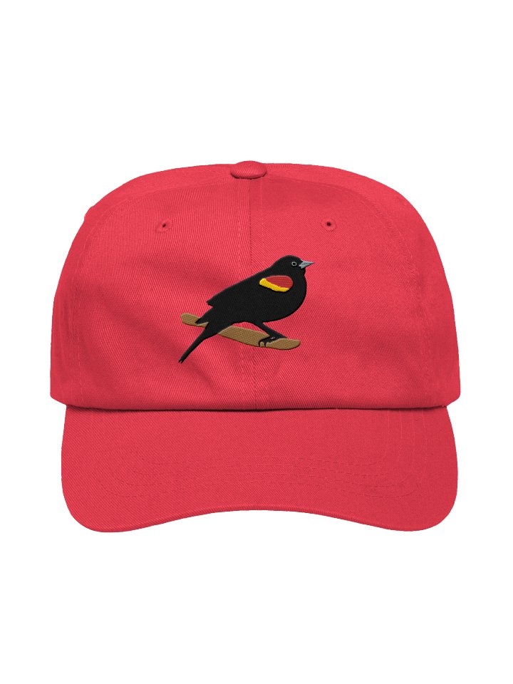 Red-winged Blackbird Embroidered Dad Hat | Marsh Bird Cap | Bird Lover Gift product image (17)