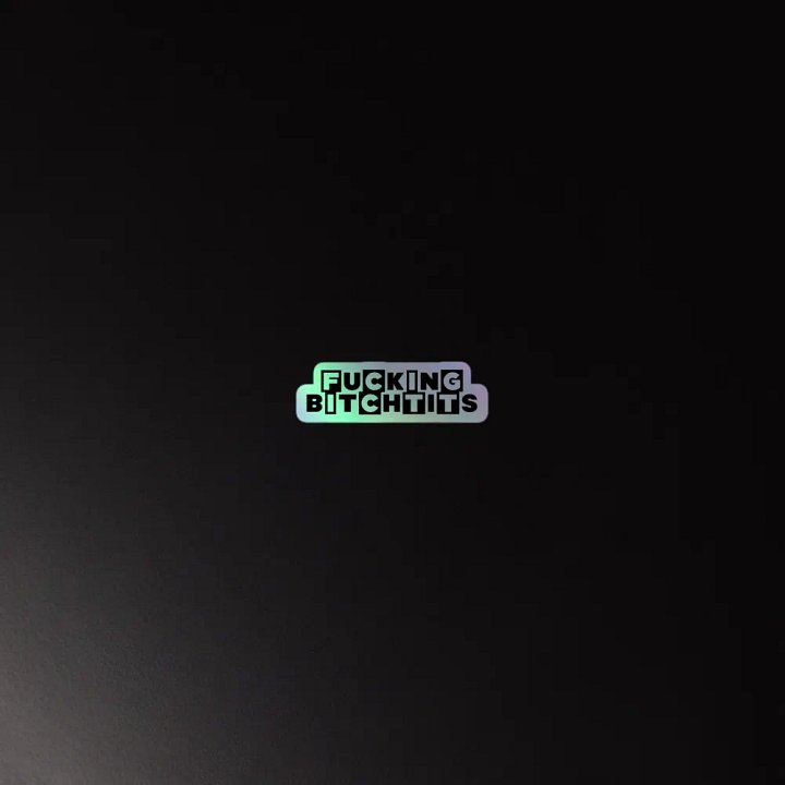 Expletive Holographic Sticker Set product image (4)