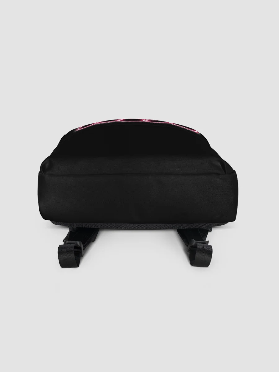 Black Cutesy Graffiti Print Backpack product image (5)