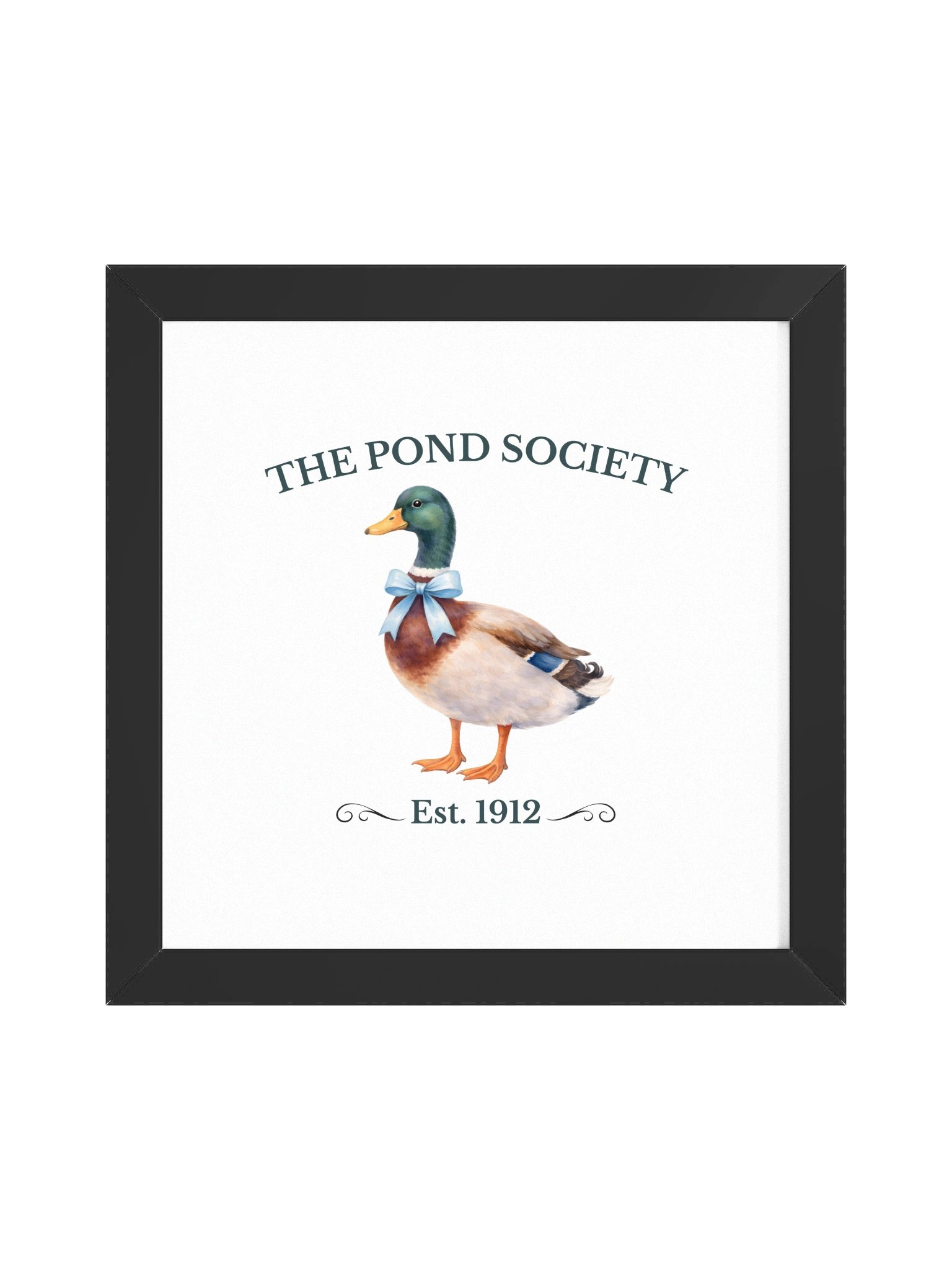 The Pond Society Duck Framed Poster product image (6)